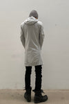BORIS BIDJAN SABERI top ZIPPER3.1 FTO00002 +F0406C white cement color pure cotton PBBS30